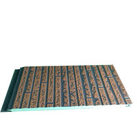 Panneau sandwich en PU imperméable à l'eau Revêtement mural extérieur Matériau de décoration de maison modulaire