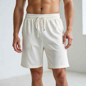 Pantalones Cortos para Hombre, Shorts de Poliéster, Secado Rápido, Cintura con Cordón, Gimnasio, Ejercicio y Yoga - Product Image 3