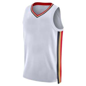 Maillot de basket-ball sans manches en maille respirante personnalisé léger pour hommes Améliorant le confort Entraînement de basket-ball d'été - Product Image 4