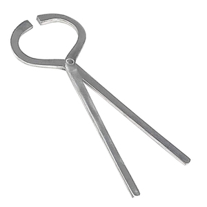 Probador de pezuña de caballo de acero inoxidable hecho a mano de acero inoxidable diagnóstico médico caballo médico instrumento probador de pezuña - Product Image 1