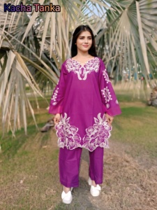 Nuevas llegadas colección de verano 2025 mujeres de alta calidad shalwar kameez 2 uds Unstitch verano algodón/trajes de césped - Product Image 2