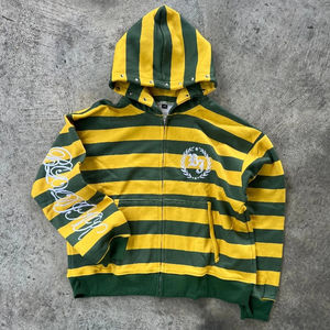 Sweat-shirt en tissu tricoté French Terry vintage avec logo brodé lourd, lavage à l'acide vintage, sweats à capuche personnalisés OEM - Product Image 2