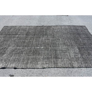 พรมตุรกีสไตล์วินเทจสีเทาทันสมัยขนาด6 'x 10' สไตล์คลาสสิกนามธรรมทรงสี่เหลี่ยมผืนผ้าวัสดุขนสัตว์พรมยางสำหรับห้อง - Product Image 3