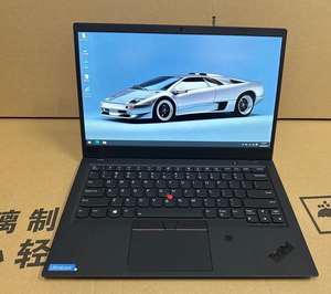 Portátil X1 Carbon 2018 Directo de Fábrica, AMD Ryzen 9 de Cuatro Núcleos, 8 GB de RAM, 256 GB de SSD, Ligero y Portátil, 144 Hz, Tarjeta Dedicada, EE. UU. - Product Image 1