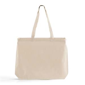 18-Inch Med/<b>Large</b> Size Fashion Tote <b>Bag</b> with Long Handles Solid Color Open Closure Summer <b>Large</b> Capacity <b>Canvas</b> Tote <b>Bag</b>-TG218 - Product Image 2