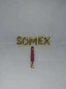 Pince à épiler pour extension de cils Outil applicateur de cils en acier inoxydable incurvé droit pour ensemble de cils - Product Image 4