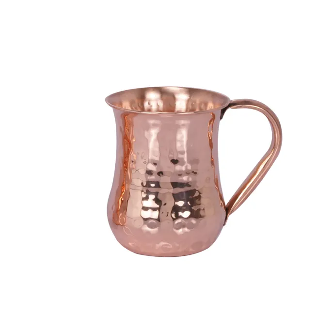 Handcrafted 100% Pure Copper Jug Pitcher Drink ware Hammered Finished Moscow Mule Pure beer Copper mug