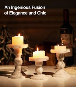 <b>Set</b> 3 Handcrafted Metal Modern Customized Size Wedding <b>Decorations</b> Christmas Tea Light Votive Candlesticks Stand Carton Packed - Product Image 6