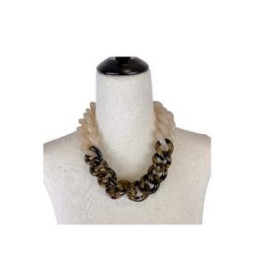 Nouveau Style collier en résine époxy collier de bijoux de mode Look classique pour les femmes mariage fête porter collier en résine pour le vendeur - Product Image 1