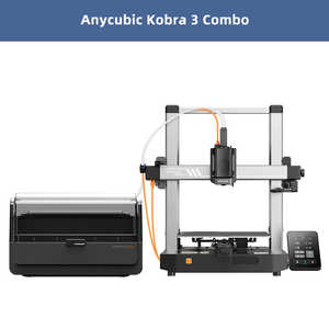 Impresora 3D Anycubico Kobra AE Multicolor FDM, Modelo 4-8, Impresiones Rápidas a Color, Plataforma Caliente de Vidrio Templado, Construcción con Resina PLA para Impresión en Laboratorio - Product Image 3