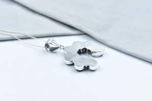 Colgante Najah de plata esterlina de Búfalo Blanco hecho a mano, cadena ajustable, regalo de joyería del Sudoeste para su estilo único - Product Image 3