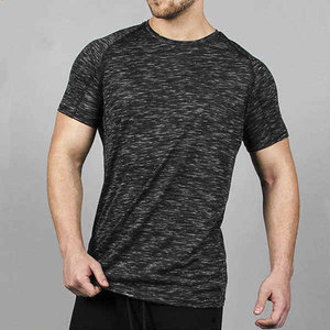 Haute qualité goutte épaule été automne couleurs véritables Slim hommes t-shirt personnalisé 100% coton surdimensionné grande taille hommes - Product Image 4
