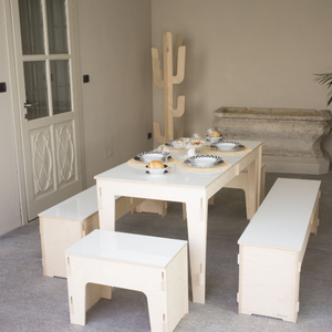 Plywood <b>Wooden</b> Display Interlocking Table Customizable Color of Counter Top <b>Wooden</b> Table for Trade Show and <b>Shop</b> - Product Image 2