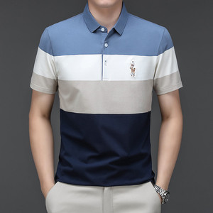 Golf personalizado de alta calidad para hombres, para polos, logotipo bordado impreso, uniformes en blanco lisos de punto de algodón o poliéster - Product Image 3