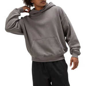Top Trend Casual Unique OEM Custom Brand High Quality Unisex <b>Plain</b> casual Sports Luxury Anti-Bacterial <b>Hoodies</b> for Men's - Product Image 5