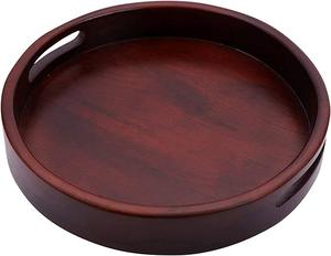 Plateau de service en bois fait à la main d'excellente qualité de couleur blanche pour la maison hôtel fêtes serveur de table disponible au prix de gros - Product Image 2