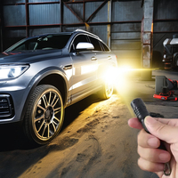 Mini lampe de poche ultra lumineuse Zoomable Petite poche légère 100 Lumens vendue bien sur les marchés de l'UE avec un porte-clés suspendu