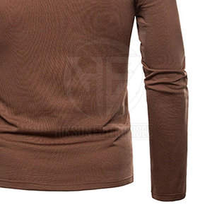Comfortable Winter Layer Soft Knit Fabric Raised <b>Neck</b> Full Sleeve Casual Top <b>Men</b> <b>Turtle</b> <b>Neck</b> Shirt - Product Image 6