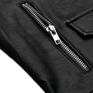 Chaqueta de cuero genuino hecha a medida para mujer chaqueta de cuero de alta calidad impermeable para mujer chaqueta de moda - Product Image 4