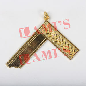 Collier maçonnique Grand Lodge Bijou Plaqué Or Franc-Maçon Regalia Bijou Collier Maçonnique Personnalisé Bijou - Product Image 1