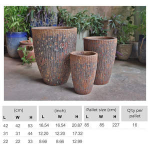 Lớn Gốm Đất Sét Trồng Đun Sôi Men Hiệu Quả Châu Âu Phong Cách Handmade Bền Ngoài Trời Nồi Cho Vườn Biệt Thự Cây Cảnh Quan - Product Image 2