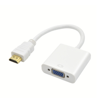 Adaptateur de câble HDCP 1.2 vers VGA en gros avec gaine en PVC pour projecteurs, moniteurs, lecteurs DVD - Conversion vidéo 1080p, logo personnalisé