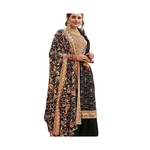 Vente en gros de créateurs pakistanais de qualité supérieure Prix les plus bas Designer Salwar Kameez Couleur personnalisée Taille Style ODM - Product Image 3