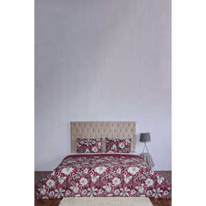 Scarlet Bloom King Size <b>Comforter</b> <b>Set</b> Elegant and Stylish Bedding with Comfort and Style - Product Image 3