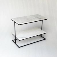 Support à gâteau en marbre de grande qualité à prix raisonnable, durable, supportant des gâteaux lourds avec une base en pierre solide et équilibrée