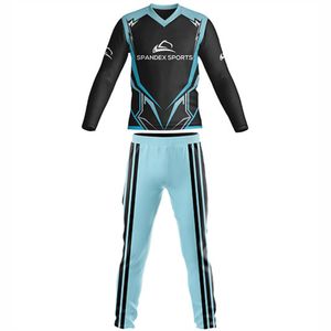 Uniforme de críquet para hombre de alta calidad Diseño Logotipo personalizado Impreso Venta completa Kits profesionales blancos Tallas grandes Característica Asequible - Product Image 1