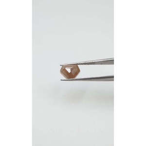 Diamant naturel fantaisie taillé sel et poivre, forme pentagonale, 6,3-8,2 mm, diamant de mine facetté - Product Image 5