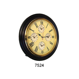 Black Vintage Classical Design Metal <b>Wall</b> <b>Clock</b> Custom Size Best Quality Iron <b>Wall</b> <b>Clock</b> With Black Color for Sale at Low Price - Product Image 4