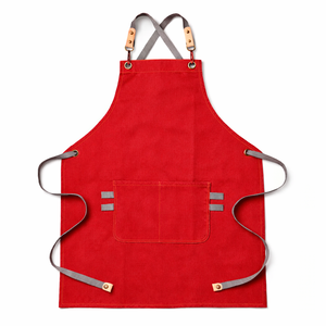 Factory Wholesale <b>Apron</b> Thickened Polyester Cotton Canvas <b>Apron</b> New Household <b>Kitchen</b> <b>Aprons</b> - Product Image 5