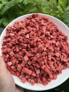 Sweet FD Strawberries Hard Texture Snack Preserved with Sour Taste Bulk Vacuum Packed <b>Ready</b>-<b>to</b>-<b>Eat</b> Fruit for Baking - CARYLN - Product Image 2