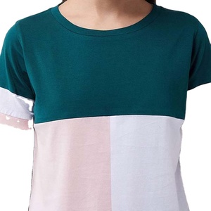 Novedades Conjunto de pantalones cortos informales de dos piezas de verano Últimos diseños Servicio OEM Conjunto de 2 piezas para mujer Conjuntos cortos de camisetas 2026 - Product Image 3