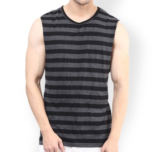 Camiseta sin Mangas Unisex de Alta Calidad, Estilo Urbano, para Hombre, de Algodón, Holgada, Deportiva, de Color Sólido, Transpirable, Informal, Último Modelo - Product Image 6