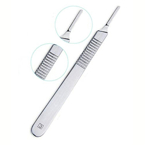 Micro Blades Round Scalpel Handles Stainless Steel <b>Dental</b> Titanium Surgical Instrument Handle for Medical <b>Equipment</b> OEM - Product Image 2