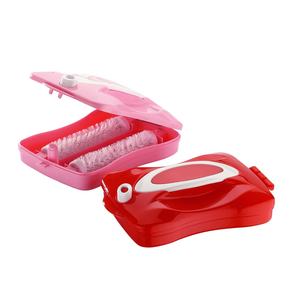 Cepillo manual ligero de plástico de doble cabezal para recoger migas, limpieza de alfombras y barrido de mesas Asude Plastik ASD003 - Product Image 1