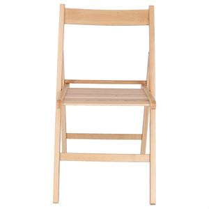 เก้าอี้สวน WELL HOME รุ่น BAS ดีไซน์ไม้บีชเคลือบเงา ขนาด 43x47x79 ซม. - Product Image 4