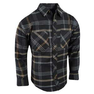 : Chemise en flanelle à manches longues pour hommes avec renfort en Kevlar personnalisé et caractéristiques de protection ignifuges - Product Image 5