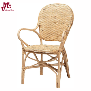 Handwicker Rattan Dining <b>Chair</b> Elegant Furniture for Kitchen Boho Style Wholesale From Vietnam Artisans - Product Image 1