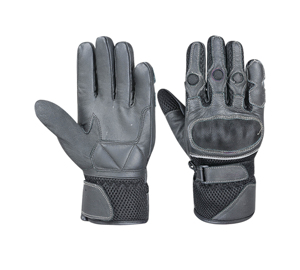 Gants de moto en cuir véritable, gants de motocross, gants de course automobile, gants de sport pour moto, noirs, imperméables, blancs, longs - Product Image 5
