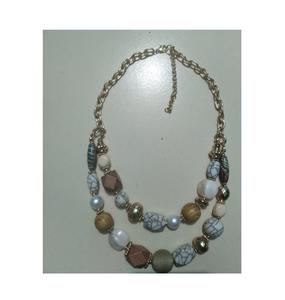 Collar de cuentas redondas de resina de producto sólido, cuentas multicolores hechas a mano, collar de joyería para mujer, gran oferta, fabricante hecho a mano - Product Image 3