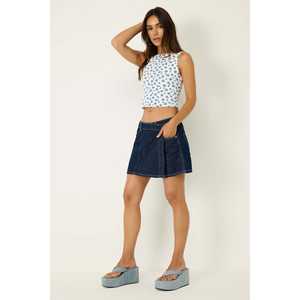 Top corto con estampado floral - Product Image 3