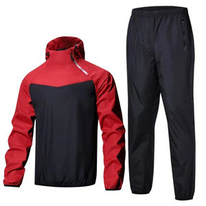Chándal de Cuerpo Completo para Hombre, Ropa Deportiva para Sudar, Entrenamiento de Boxeo, Correr, Fitness, Pérdida de Peso, Sauna, Unisex, Conjunto de Ropa de Gimnasio - Product Image 3