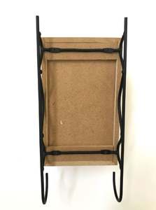 Traîneau de Noël élégant en bois pour les vacances panier de traîneau de table décoration de festival de maison de Noël décor intérieur et extérieur - Product Image 3