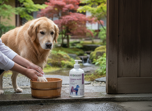 PETBIOLOGY Jabón Líquido Suave para Patas de Perros y Cachorros (3+ Meses) 300ml Plástico Baño Frutas y Verduras - Product Image 5