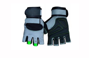 ถุงมือออกกำลังกายครึ่งนิ้วระบายอากาศได้ถุงมือยกน้ำหนักกีฬา2025 2026สำหรับกีฬายกน้ำหนักขี่จักรยาน - Product Image 4