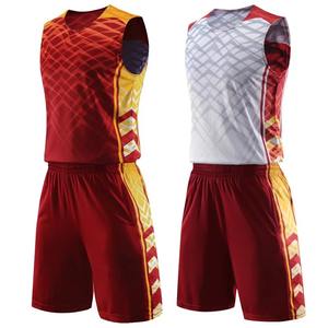 Customized Reversible Basketball Jersey Set <b>For</b> Men <b>Kids</b> Blank Basketball <b>Clothes</b> Quick Drying Breathable Man Children Tracksuit - Product Image 5
