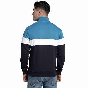 Pakistán hizo diseño de algodón mezclado precio barato cuarto cremallera camisas para hombres disponibles en varios colores hombres sudaderas - Product Image 2